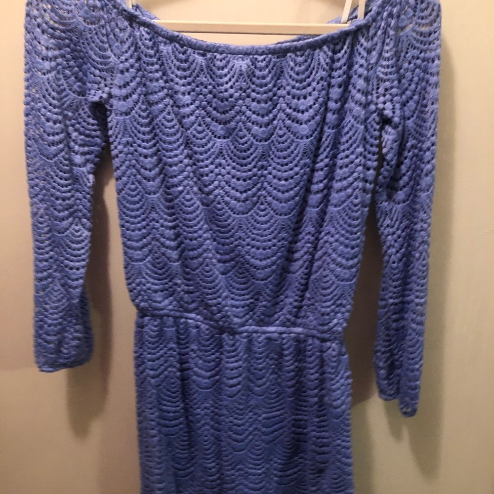 Lilly Pulitzer Lana Romper Periwinkle XS